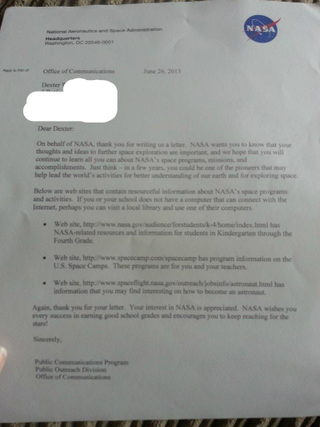 Illustration for article titled NASA responds to a seven-year-old's request to go to Mars